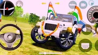 Modified Mahindra Thar😈Games:Indian White Thar (Gadi Wala Games) Car Game Android Game - #2026