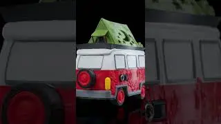 Camping Bus Wall Light