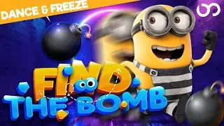 Dance &bull; Freeze &bull; Find the Bombs 💣 Minions Brain Break 💣 Just Dance Party Game 💣 GoNoodle