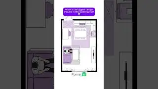 Find the mistake in this studio floor plan