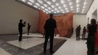 'Heidi Bucher. Metamorphoses II' installation timeleapse