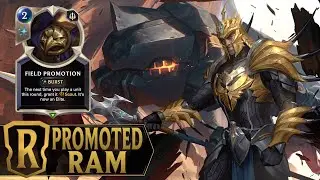 Promoted Battering Ram Has 3 Keywords !? Garen & Jarvan Elite Deck - Legends of Runeterra Patch 2.13