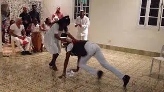 Rumba de Reydel y Ulkamy en presentaci&oacute;n de Salsa en Casa