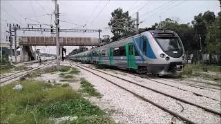 SNCFT:  Two  Electric Multiple Unit (EMU) By Hyundai Rotem At Borj-Cedria Station