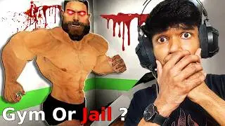 MY FIRST GYM EXPERIENCE !!  Gym Or Jail Horror Game In Bengali  GIGACHAD Horror Game