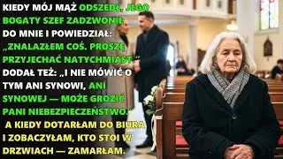 Myślałam, że pochowałam męża&hellip; dop&oacute;ki jego szef nie pokazał mi prawdy
