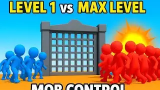 Mob Control Gameplay | Level 1 to Max Level | Epic Crowd Battle Game | Mob Control Android Gameplay