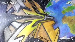 How to make 3D letters graffiti - Art 3D Graffiti Letters - Zartiex