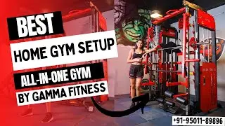 Complete Home Gym Setup | FUNCTIONAL TRAINER WITH SMITH MACHINE FTS-901 | GAMMA FITNESS | 9501189896