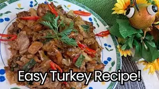 🔥 Simple & Tasty Turkey Steak Bites with Cabbage | Easy Homemade Recipe