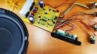 TDA 7297 Dual ic board Amplifier with bluetooth