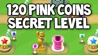 SUPER MARIO RUN ALL PINK COINS SPECIAL BONUS LEVEL! (120 PINK COINS SECRET LEVEL)