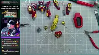 The best Gunpla stream you'll ever see... maybe🔥