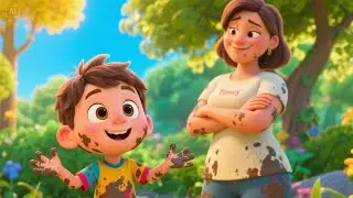 Don&rsquo;t Jump in Mud &ndash; Ooops Too Late! | Silly Kids Song About Muddy Fun | Playful Toddler Rhyme