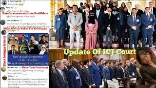 ICJ Court Update || To stop hateful videos and comments || Rohingya news
