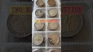 2 euro collection album 💶🌍🇪🇺 #shorts #viralshorts #eurocoin