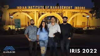 Ikarus 3D as Official partners of IRIS '22 at IIM Indore