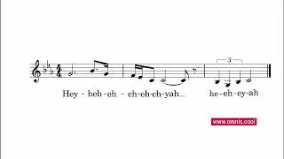 Vocal Exercise 12 - Hey-Ya - Female Vocal