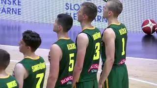 Lukas Uleckas #5 Highlights [U18 European Championship 2017]