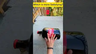 Bottle vs Stairs Crushing⚠️🔥 Rolling Bottles till the end ! #shorts  #asmr