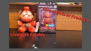 Five nights at Freddy LiveWire Freddy figure and plush!