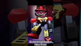 Heatwave and Sentinel Dance To Teleparthy by Deco 27 #deco27 #angrybirdstransformers