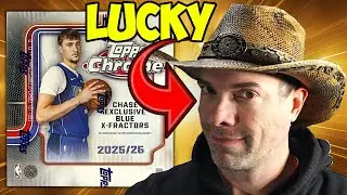 Hot Hands McGee Opens Topps CHROME Basketball MEGA BOXES 2025/26