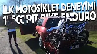 İlk Motosiklet Deneyimi: Arazide Motosiklet Sürüşü ve İlk Enduro  (125cc Orta Boy Cross / Pit Bike)