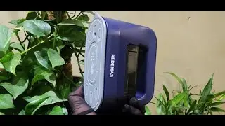Kedemas Portable Travel Steamer Iron For Fabrics & Clothes - Unboxing, Demonstration & Review