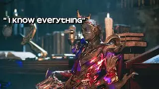 He knows I reset time? Warframe