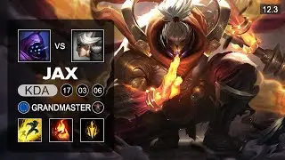 Jax Top vs Camille - EUW Grandmaster - Season 12 Patch 12.3