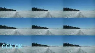 Ice Road Cruise.  Northwest Territories