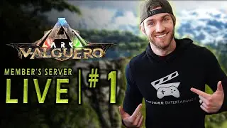 MEMBER'S SERVER!  |  LIVE  |  Ark: Survival Evolved  |  Ep1