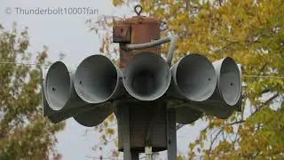 Federal Signal STH-10 Siren Test | Full Attack | Ottawa, OH | 10/21/23