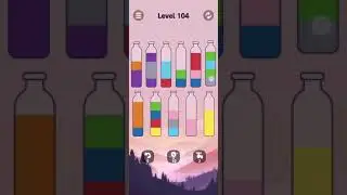 SortPuz 3D Level 104 Walkthrough Solution iOS/Android