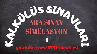 ARA SINAV 1 | KALKÜLÜS |  Dosyayı indir sınavını yap...