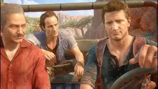 UNCHARTED 4 - Car Driving Gameplay (PS4 PRO)