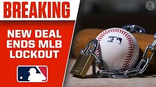 !!The MLB lockout has finally ended an agreement has been made the MLB and the MLBPA!!