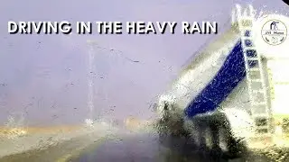 Driving In The Heavy Rain | Dhaid Road| Sharjah | UAE | ZA Planet | By Zia
