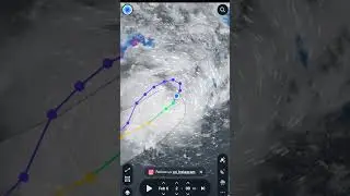 Cyclone Freddy Zoom Earth Weather Update Today 🌧️🌧️💨💨 #shorts