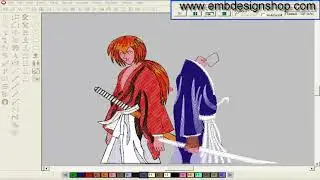 How to Make Wilcom Design || Computer Embroidery Design Tutorel || China,  swf,  tajima , (PAT-70)