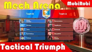 Tactical Beacon Domination on Smokestacks - Mech Arena Control Point Clash #MechArena