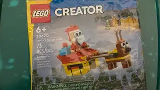 LEGO Creator Santa’s Sleigh Ride set 30670