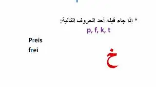 الدرس الرابع : نطق حرف R