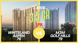 Whiteland Aspen vs M3M Golf Hills 79 | Luxury Project Comparison 2025 | Best Investment in Gurugram?