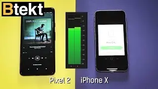 Pixel 2 XL vs iPhone X speaker comparison