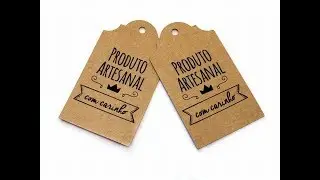 COMO HACER ETIQUETAS IMPRESAS O TAGS (cumples, bautismos, tarjetas personales)