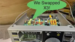 17M мертв! K1 Джеффа&hellip; Значит, мы поменяли X3? #hamradio #qrp #elecraft