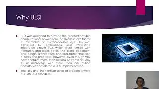 ULSI | Ultra Large Scale Integration | By Shubham Sareliya