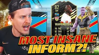 MOST INSANE INFORM EVER?! 82 INFORM WAMANGITUKA REVIEW! FIFA 21 Ultimate Team